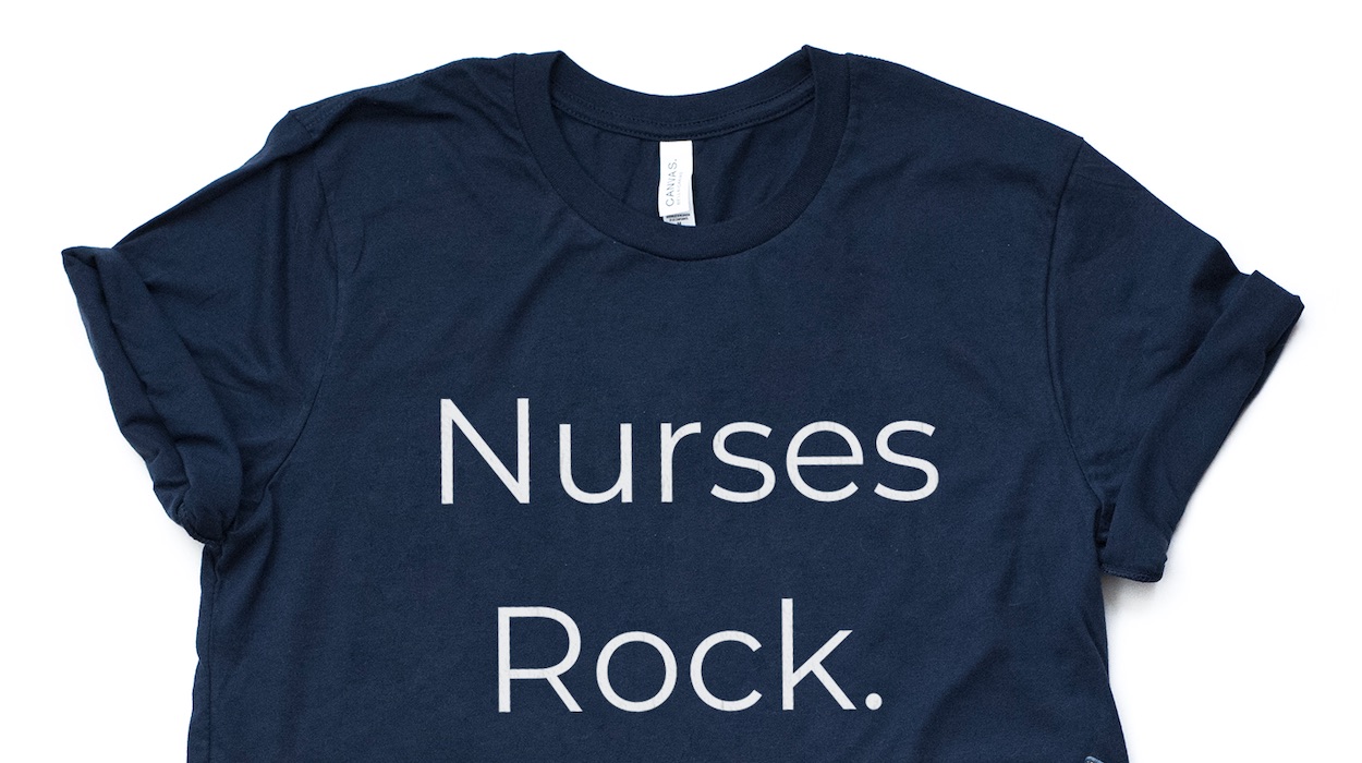 Nurses rock t on sale shirt